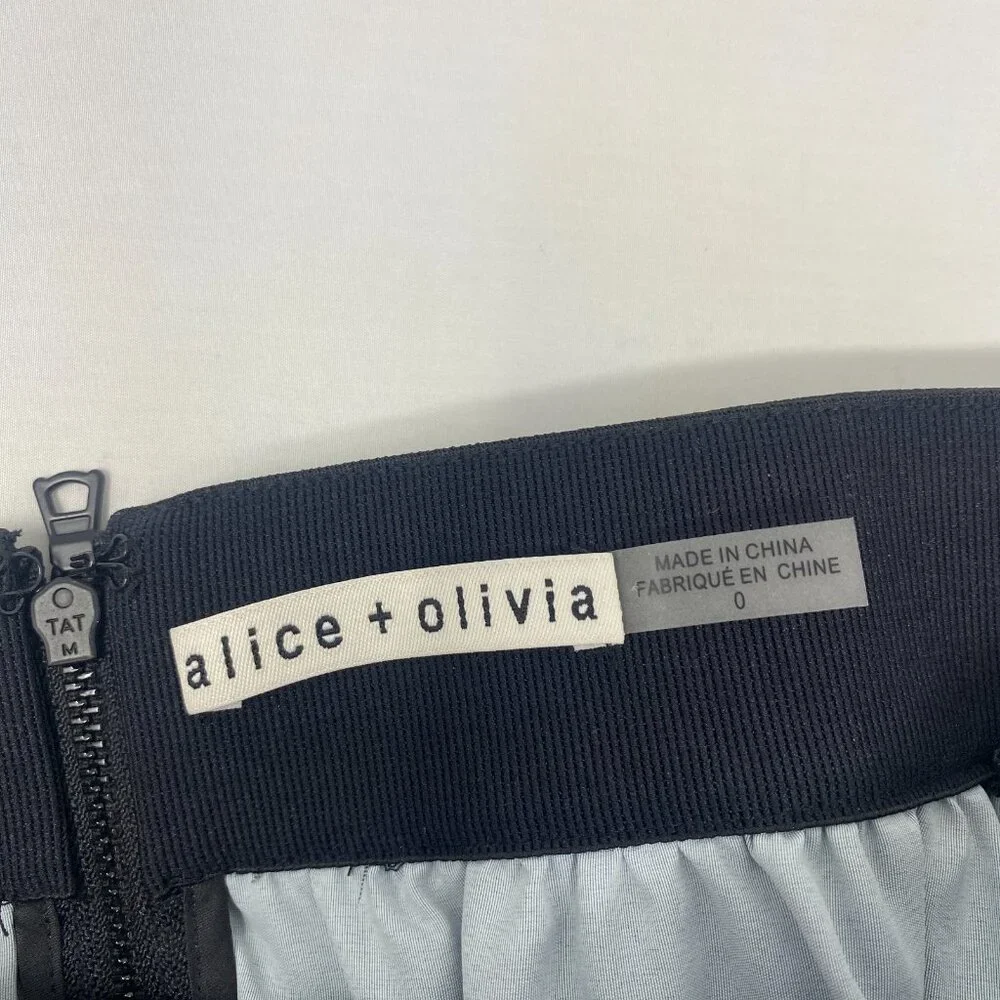 Alice + Olivia Nilda Essential Floral Silk Maxi Skirt 0 - Picture 12 of 12